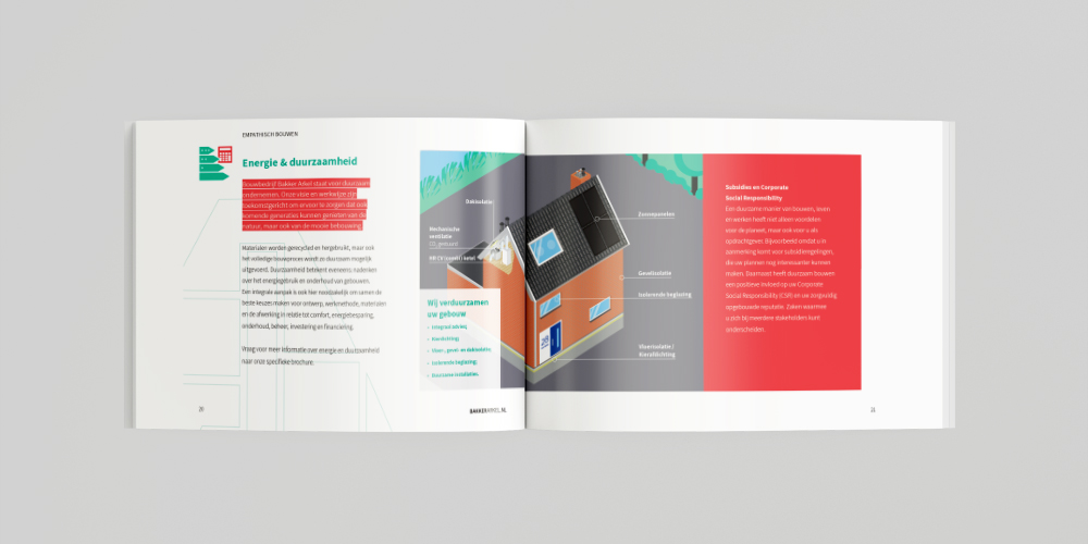Bouwbedrijf Bakker Arkel brochure ontwerp - 2