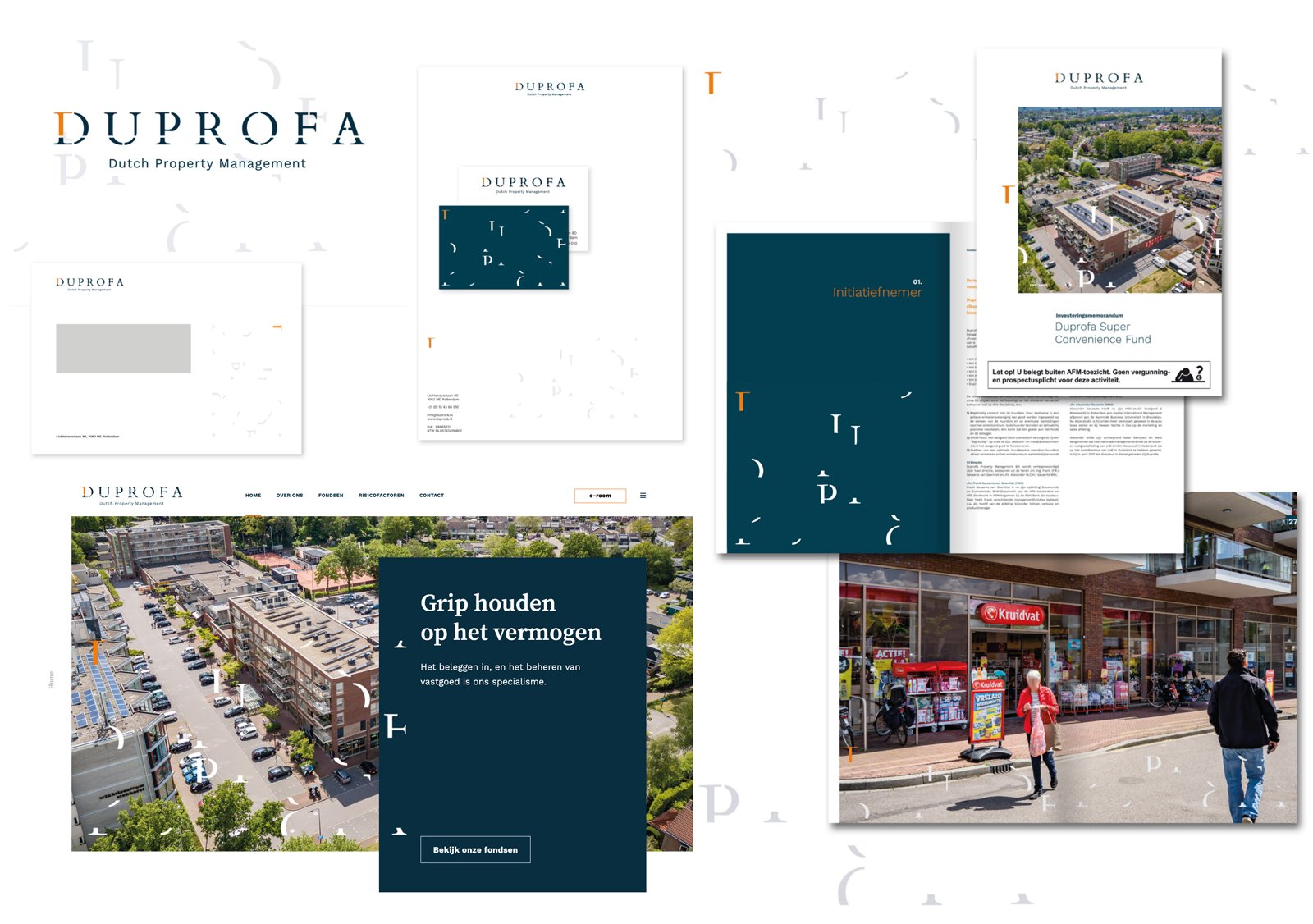 duprofa corporate identity communicatie middelen