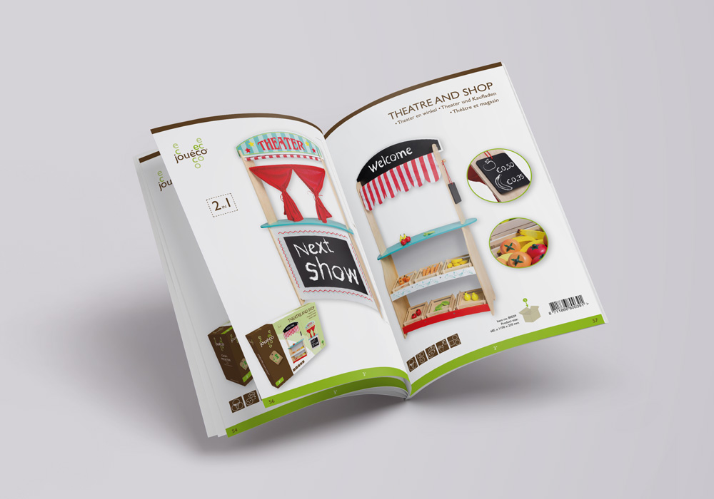 Ontwerp brochure Jouéco - 2