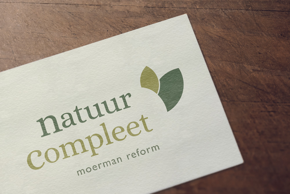 Ontwerp huisstijl en website Natuurcompleet