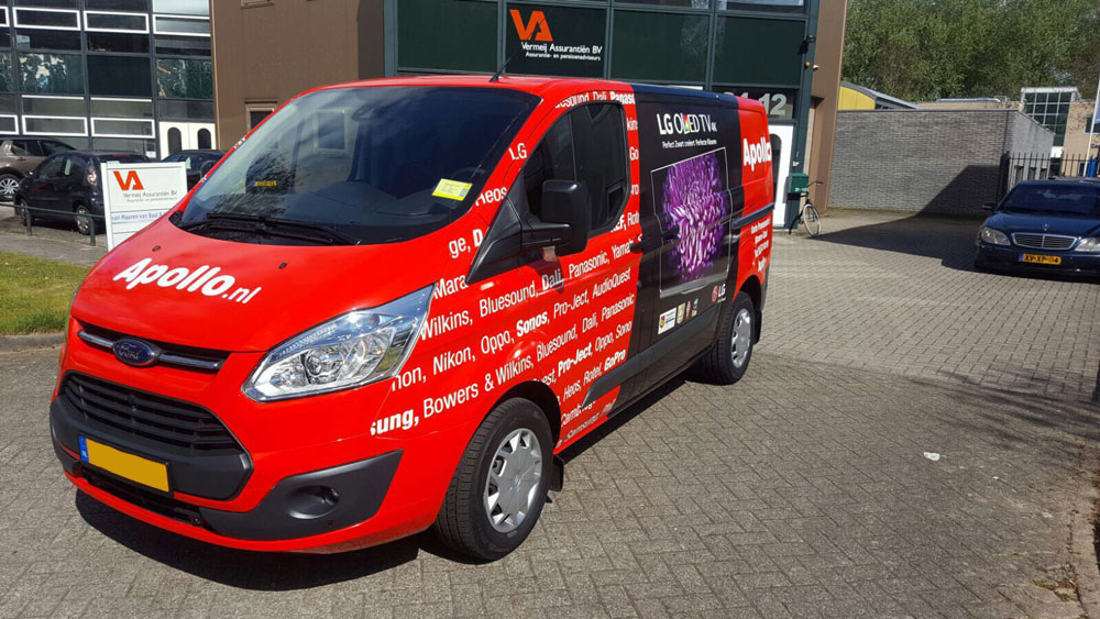 Ontwerp bus belettering Apollo Almere 3