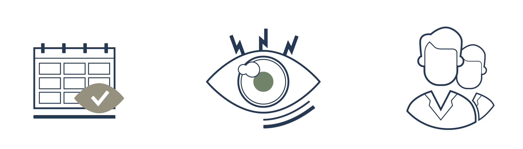 oogkliniek den haag ontwerp iconen