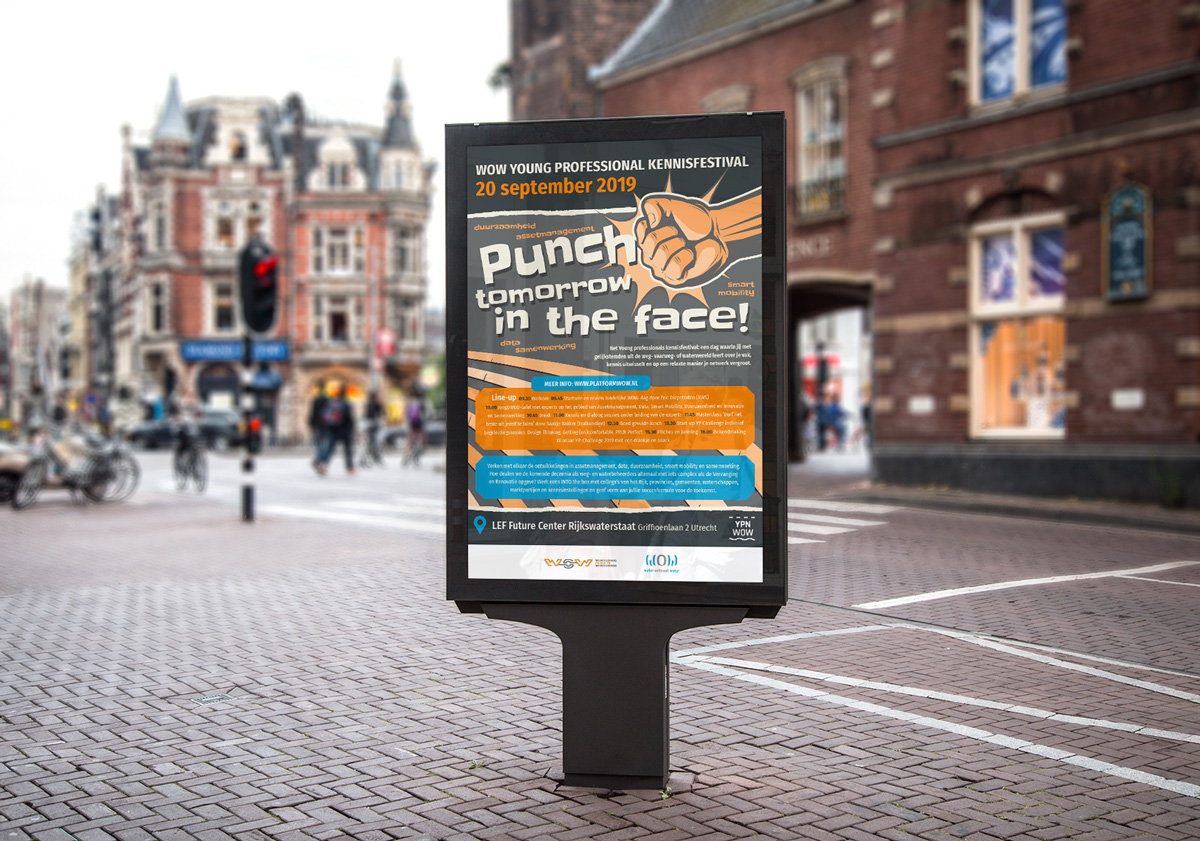 Ontwerp poster Kennisfestival YPN