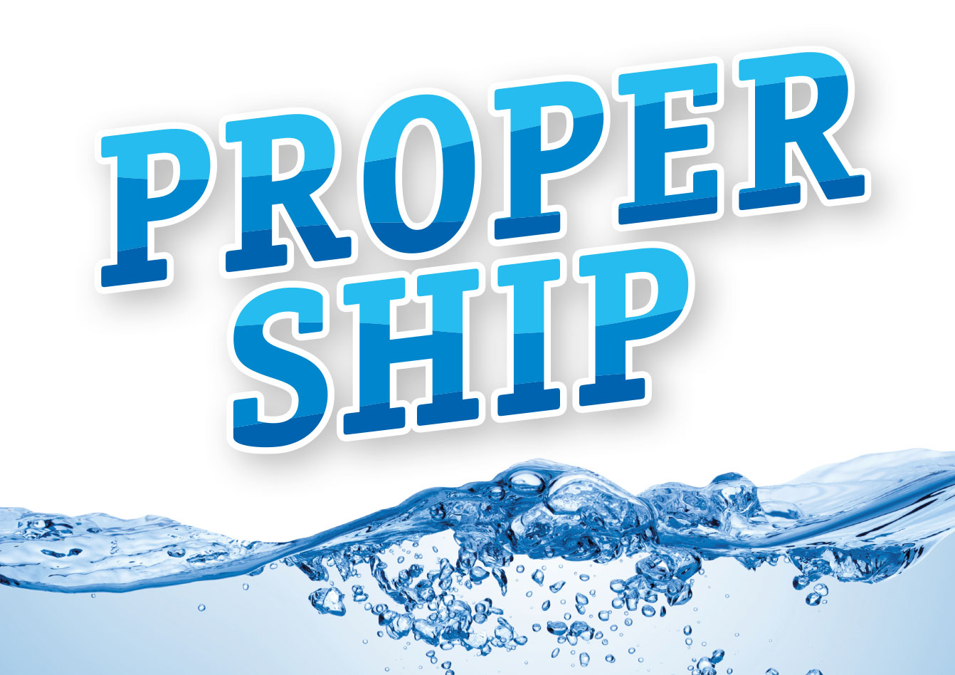 Ontwerp logo en etiketten Proper Ship