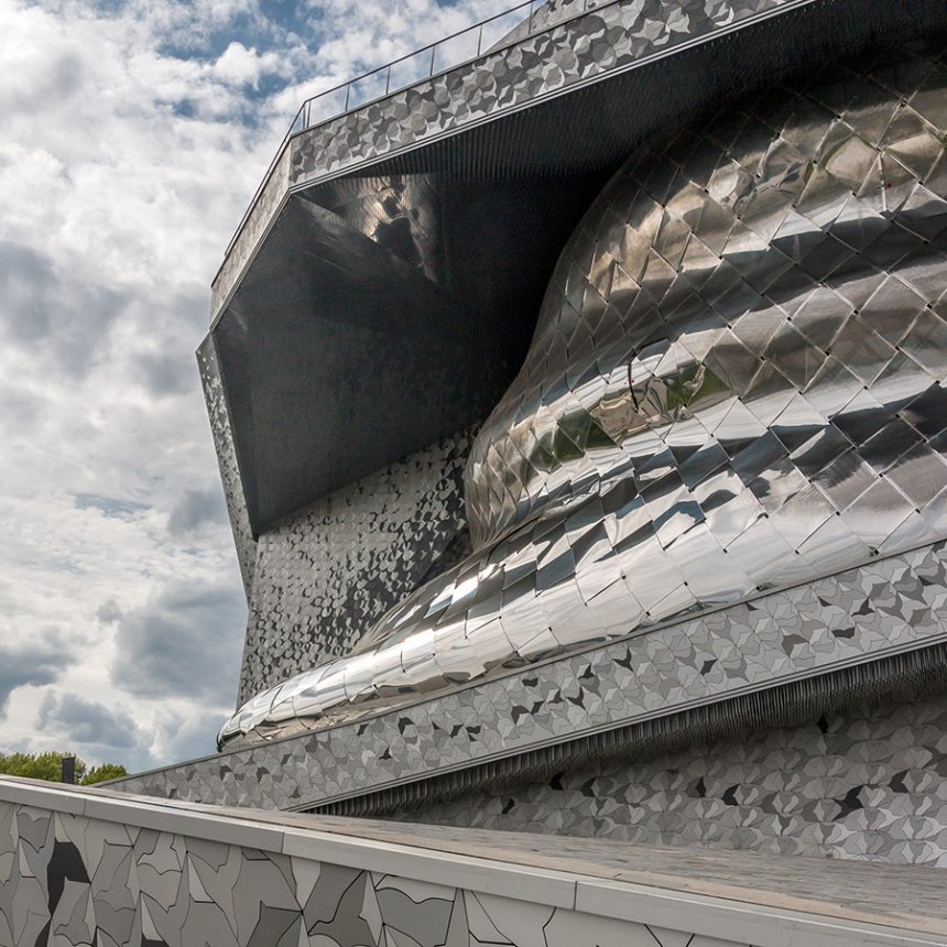 Vormgeving en materialen (Philharmonie de Paris)